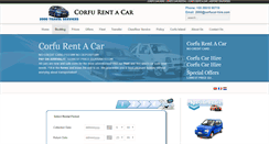 Desktop Screenshot of corfucar-hire.com